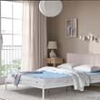 IKEA - REXBEGONIA, double size mattress protector, blue, 140x200 cm