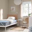 IKEA - REXBEGONIA, single size mattress protector, blue, 90x200 cm