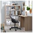 IKEA - KALLAX, desk, oak effect, 111x39 cm
