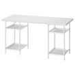 IKEA - LAGKAPTEN/SPAND, desk, white, 140x60 cm