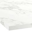 IKEA - EKBACKEN, worktop, white lively marble effect-laminate, 186x2,8 cm