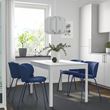 IKEA - KRYLBO, upholstered chair, Tonerud blue