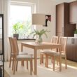 IKEA - EKEDALEN, extendable dining table, oak, seats 4-6