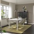 IKEA - STRANDTORP, extendable dining table, white, Seats 4-10