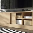 IKEA - TONSTAD, tv sehpası, meşe kaplama, 178x37x55 cm