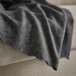 IKEA - DAGGKAPOR, throw, dark grey, 130x170 cm