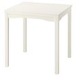 IKEA - HAUGA, kitchen table, white, 74x74 cm