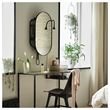 IKEA - LINDBYN, wall mirror, black, 40x70 cm