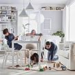 IKEA - MELLTORP, kitchen table, white, 125x75 cm