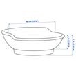 IKEA - VASTERSJON, wash-basin, white, 40 cm