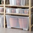 IKEA - SAMLA, box, transparent, 130 l