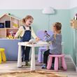 IKEA - MAMMUT, çocuk taburesi, pembe