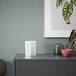IKEA - VARSYREN, lantern, white, 12 cm