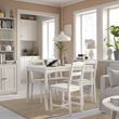 IKEA - HAUGA, wooden chair, white