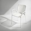 IKEA - TORPARÖ, chair with armrests, white