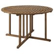 IKEA - NAMMARÖ, yemek masası, açık kahverengi, 130 cm