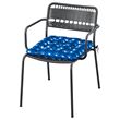 IKEA - LACKÖ, chair with armrests, grey