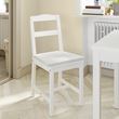IKEA - JUSTINA, chair pad, off-white, 42/35x40x4 cm