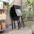 IKEA - SUNDSÖ, katlanabilir masa, antrasit, 65 cm