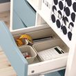 IKEA - KALLAX, insert with drawer, light grey-blue, 33x33 cm