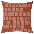 IKEA - PALPLJUNGMAL, lace pillow cover, orange, 50x50 cm