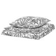 IKEA - BROKDRACENA, single duvet cover sets, black-white, 150x200/50x60 cm
