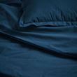 IKEA - HAMPFLOCKEL, single duvet cover sets, dark blue, 150x200/50x60 cm