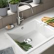 IKEA - KILSVIKEN/LILLVIKEN, single-bowl insert sink, white, 56x46 cm