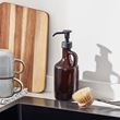 IKEA - VALVARDAD, sıvı sabunluk, kahverengi, 380 ml