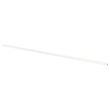 IKEA - BASKETORP, wall finishing strip, white/aluminium