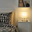 IKEA - STRANDAD, lampshade, white/black, 29 cm