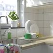 IKEA - RINNIG, plate holder, yellow