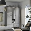 IKEA - GULLABERG, wardrobe, grey, 128x64x201 cm