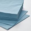 IKEA - FANTASTISK, paper napkin, grey/blue, 40x40 cm