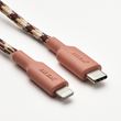 IKEA - LILLHULT, USB-C to lightning cable, pink-beige, 1.5 m
