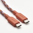 IKEA - LILLHULT, USB-C to USB-C cable, orange-lilac, 1.5 m