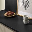 IKEA - LYSEKIL, two-sided wall panel, black-plywood effect, 119,6x55 cm