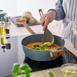 IKEA - KNORRHANE, yemek pişirme kaşığı, koyu gri-kahverengi, 31 cm