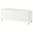 IKEA - BESTA, tv bench, white, 120x42x48 cm