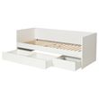 IKEA - VIHALS, bedside drawer, white, 200 cm