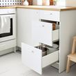 IKEA - KNOXHULT, çekmeceli alt dolap, beyaz, 40 cm