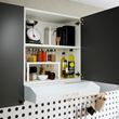 IKEA - KNOXHULT, wall cab with door, dark grey, 60x60 cm