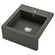 IKEA - TALLSJÖN/LILLVIKEN, single-bowl insert sink, dark grey-stone effect, 60x65 cm