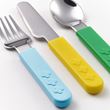 IKEA - SMASKA, cutlery set for babies, multicolour