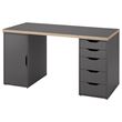 IKEA - LAGKAPTEN/ALEX, desk, grey, 140x60 cm
