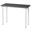 IKEA - LINNMON/OLOV, çalışma masası, koyu gri-beyaz, 100x45 cm