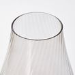 IKEA - PASKÖTRAD, glass vase, light brown, 20 cm
