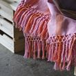 IKEA - MAVINN, throw, pink/orange, 110x170 cm