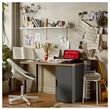 IKEA - LAGKAPTEN/ALEX, desk, grey/black, 120x60 cm