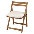 IKEA - NAMMARÖ, foldable chair, light brown